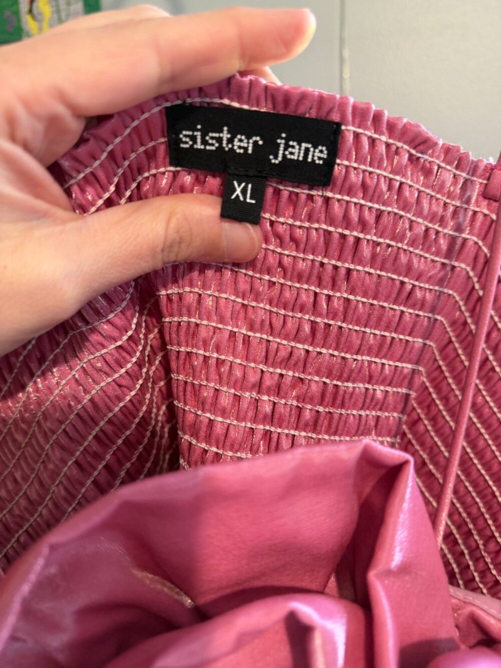 Sister Jane Flower iridescent dress XL - Picture 5 of 5